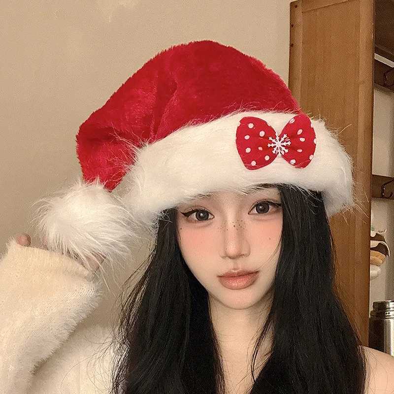 Christmas decorations holiday scene arrangement bow tie Christmas hat decoration adult atmosphere Mixing mode of two products Y251115