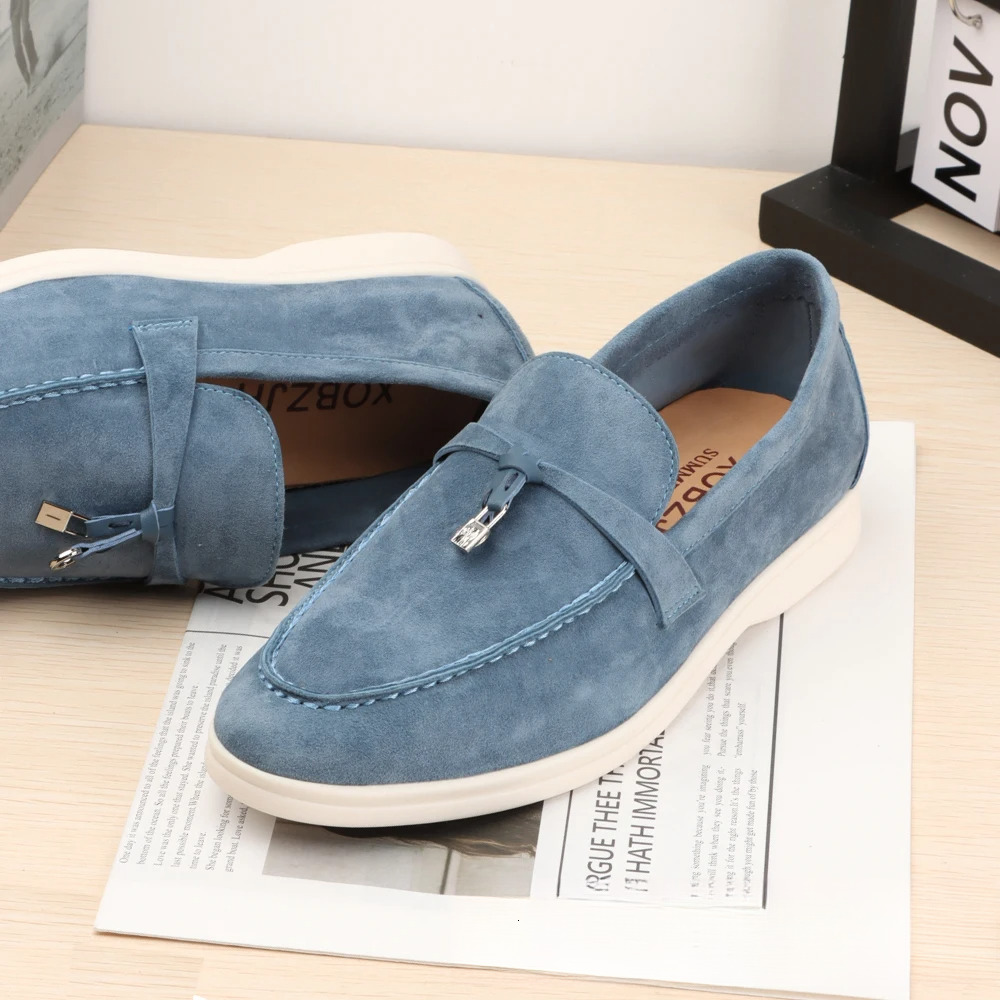 2025S New Designer Casual Shoes Rnvh Owewj Loafers Leisure None Solid Ing Slip On Flats Designer Shoes Fashion