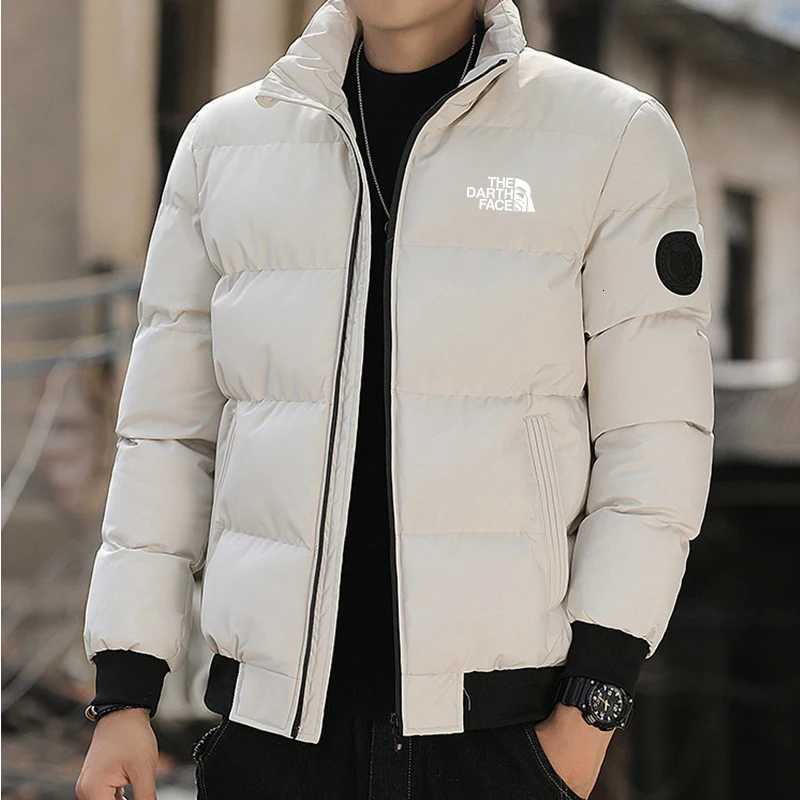 Mens Winter Jacket and Coat Cotton 2024 New Windproof Thick Warm European Size XS-5XL M251115