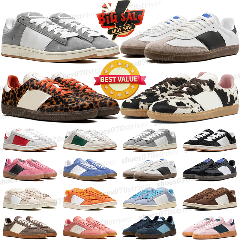 men women with box designer shoes flat sneakers mens trainers Black White Blue Red Pink Green Brown Grey suede leather