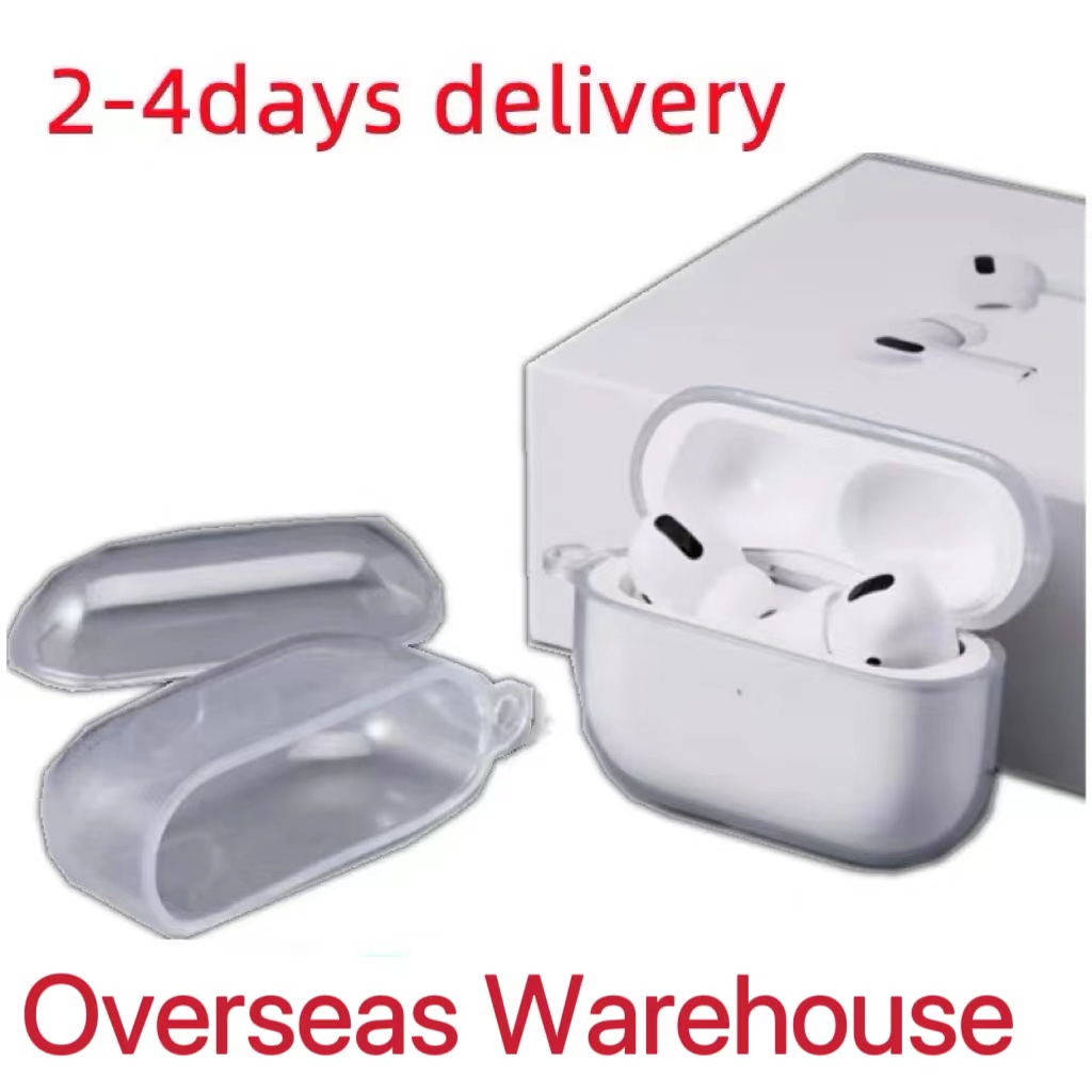 For Apple Airpods Pro 2 2nd generation Airpod 3 pros max Headphone Accessories Solid TPU Silicone Protective Earphone Cover Wireless Charging Case