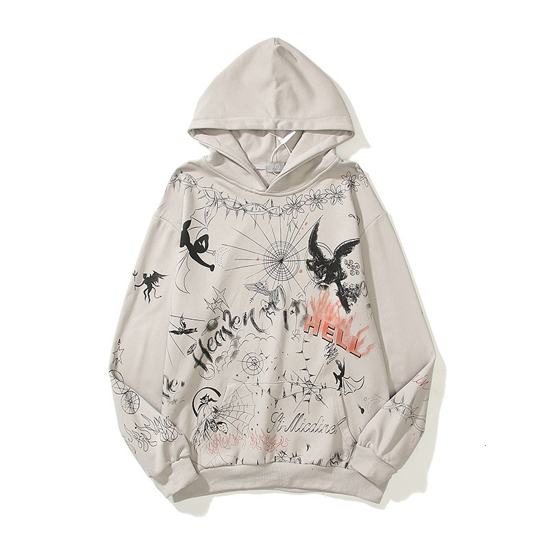 designer hooded sweatshirt New Style Street Fashion 3D Digital Print Casual Sports Hoodie