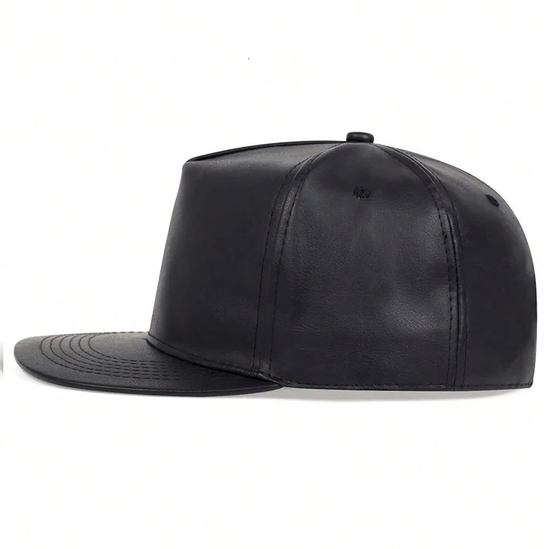 Solid Leather Hat Men Women Adjustable Baseball Cap Sport Hip Hop Golf Caps Male Female Street Headwear Sun Hats gorras 250414