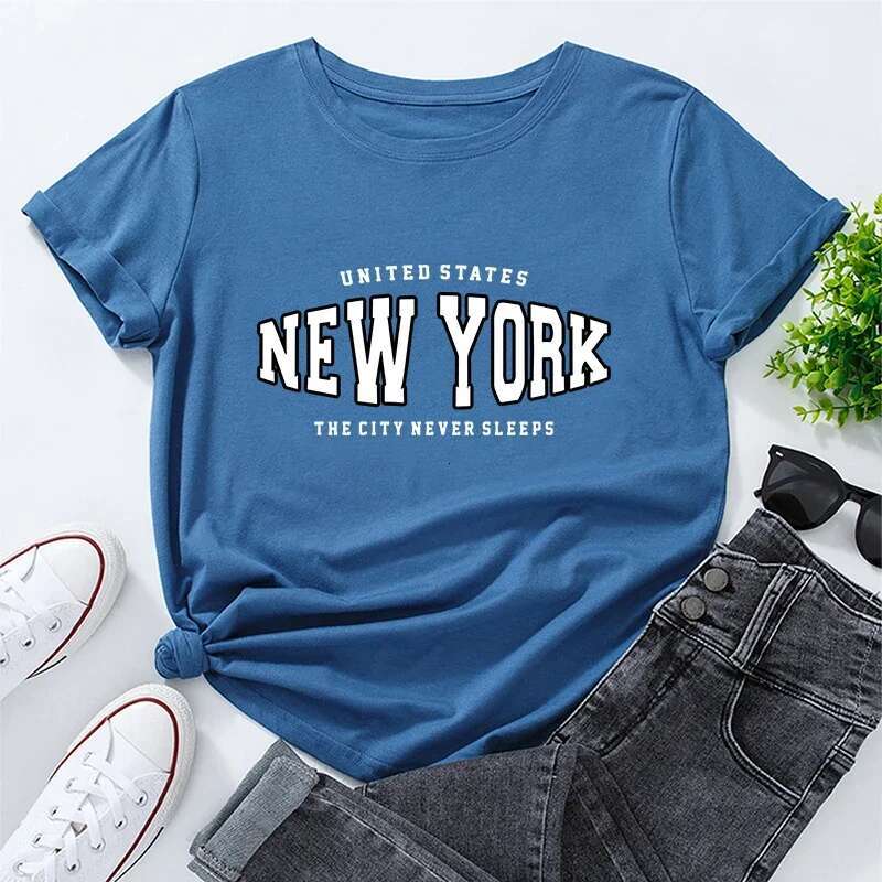 Hot Sales Summer Women's Cotton Loose T-shirt Short Sleeve Casual Comfortable Daily Fashion Outdoors Jogging High Quality Simple