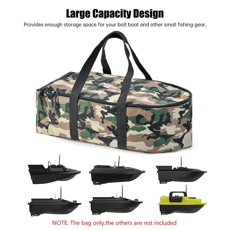 Portable remote control fishing bag rod waterproof and tear resistant outdoor storage used for marine accessories 250410