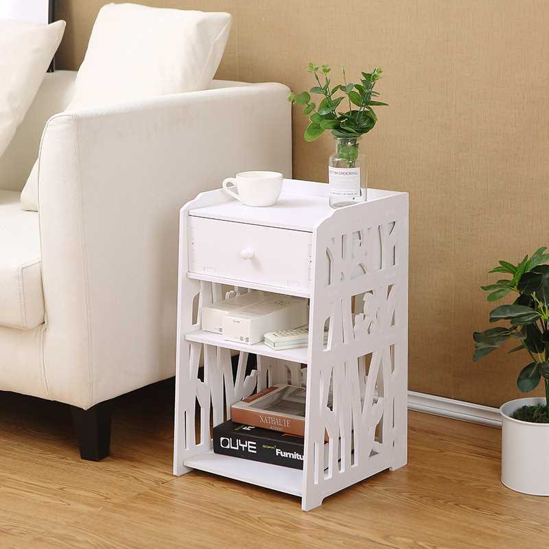QM02 Simple bedside table bedroom storage cabinet living room coffee table