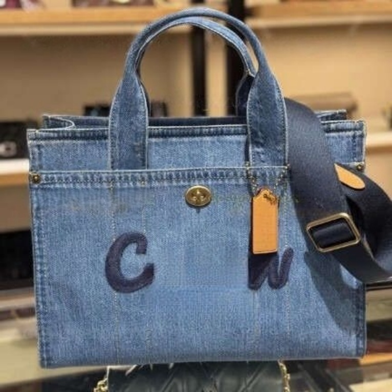 Luxury Bag Designer Denim Bag Washed Cargo Tote Bag Handbag Canvas Crossbody Handbag Shoulder Large Capacity Shopping shoulder bag