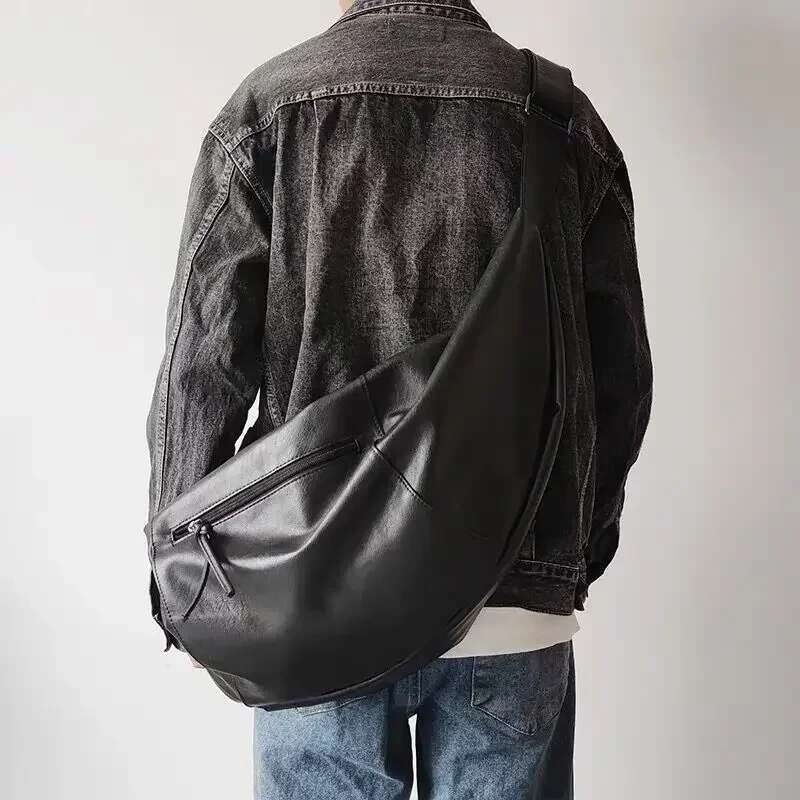 Designer Bag Miyagawa Retro Korean Version Ins Hobos Bag Causal Large Capacity PU Soft Simple And Casual 2024 New Tote Leather Shoulder Bags