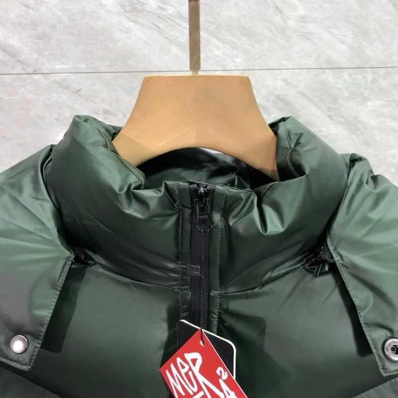 Mertra Winter Color-Changing Cotton Jacket Windproof Warm Thickened Coat Unisex Outdoor Parka for Men Women M251115