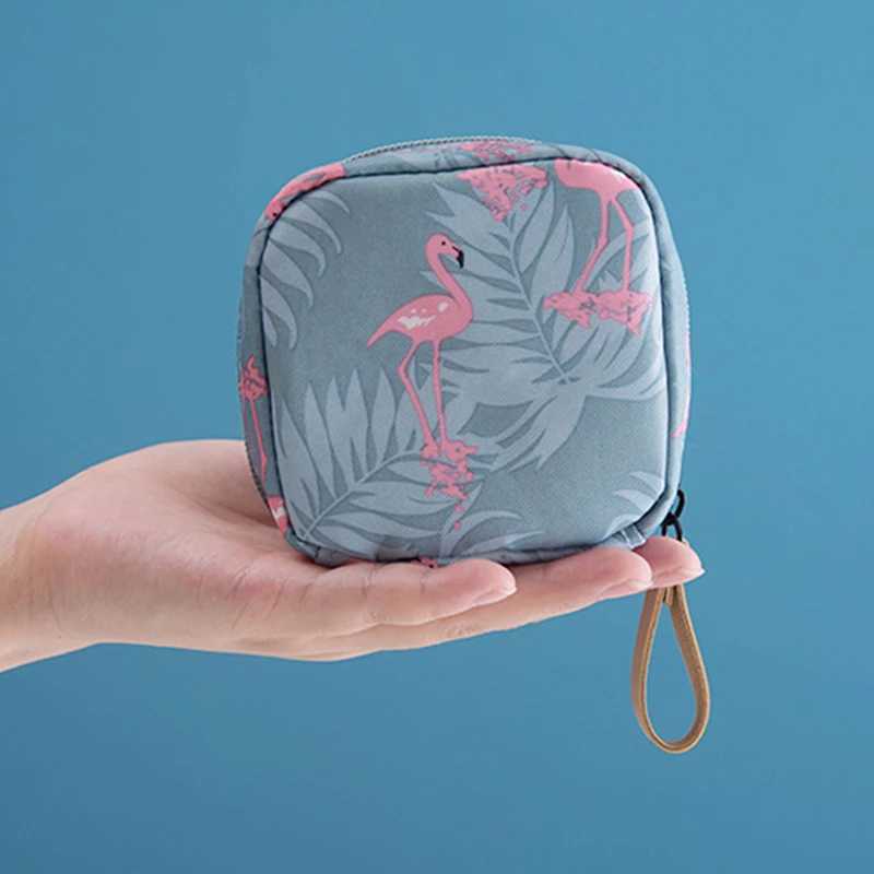 New cosmetic bag flamingo solid color travel toilet storage bag cactus beauty cosmetic bag organizer special discountXJ250415