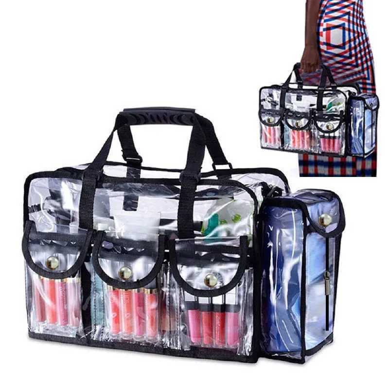 Transparent PVC Water Makeup Bag Swimming Bag Bathroom Makeup Bag Large Capacity Storage BagXJ250415