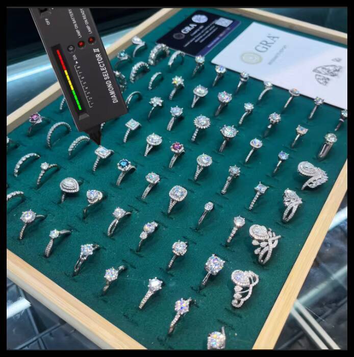 Drop Shipping Eternal Women Diamond Ring Pear Cut 925 Pure Silver VVS Moissanite Waterdrop Shaped Gemstone Wedding Ring