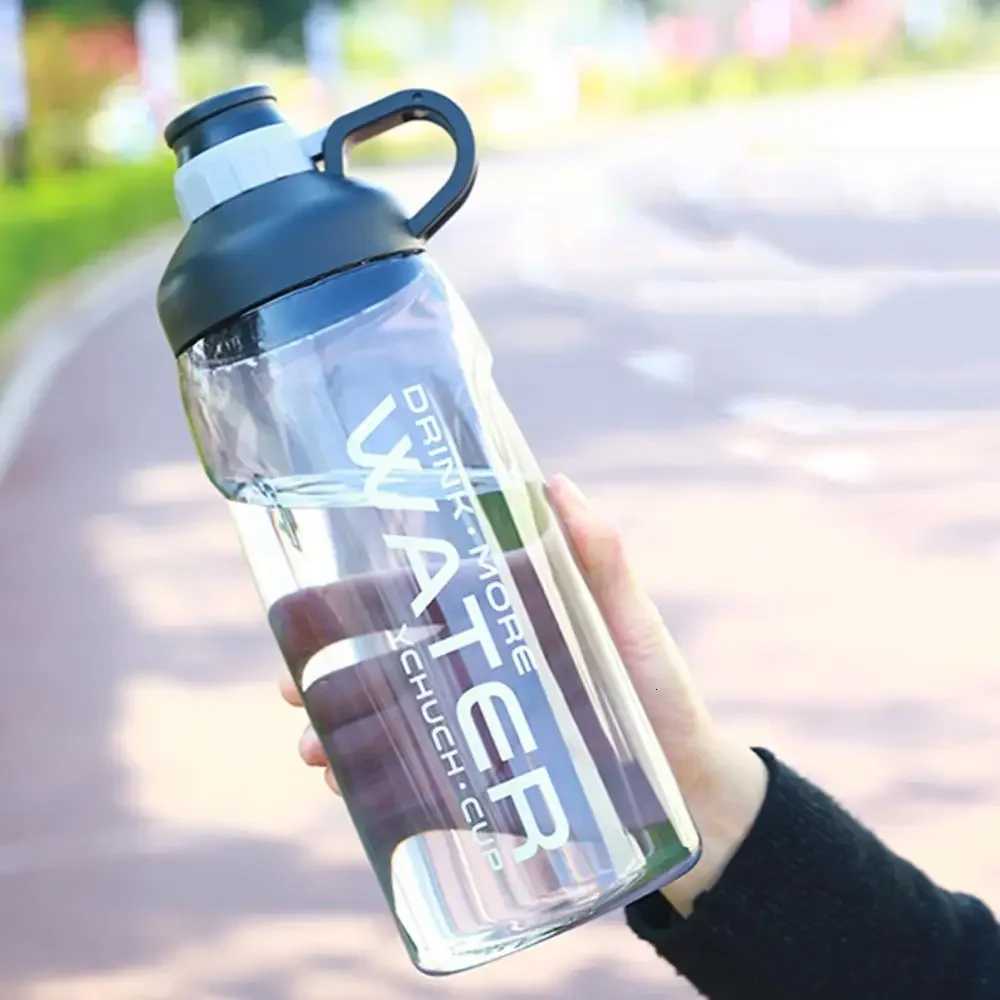 2L Large Capacity Sports Water Bottles Portable Outdoor Camping Picnic Bicycle Cycling Climbing Leak-proof Drinking BottlesW251114