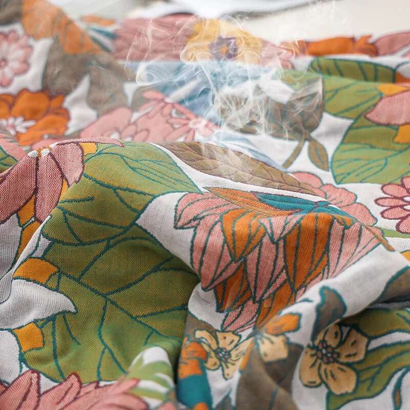 Large Size Pure Cotton Gauze Absorbent Quick Drying Bath For Home Bathroom Wrapped Beach Shower Towel 80*160Cm