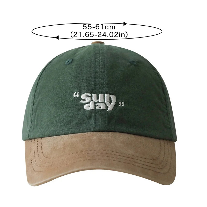 Contrasting Color Baseball Cap For Men Women JK Letters Embroidery Sun Visors Hat Casual Soft Top Couple Peaked Caps 250414