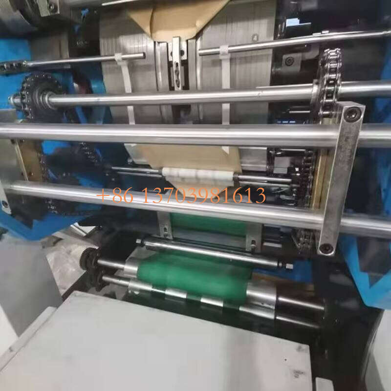 Yugong Machine De Fabrication De Tole Bakery Food Flat Bottom Kraft Biodegradable Fully Automatic Kraft Paper Bag Making Machine