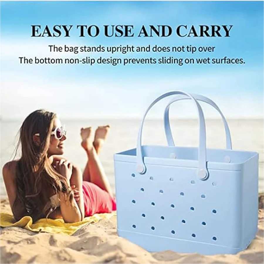 1 large waterproof washable pointed durable open handbag suitable for beach boats swimming pools fitness and other sports W250415