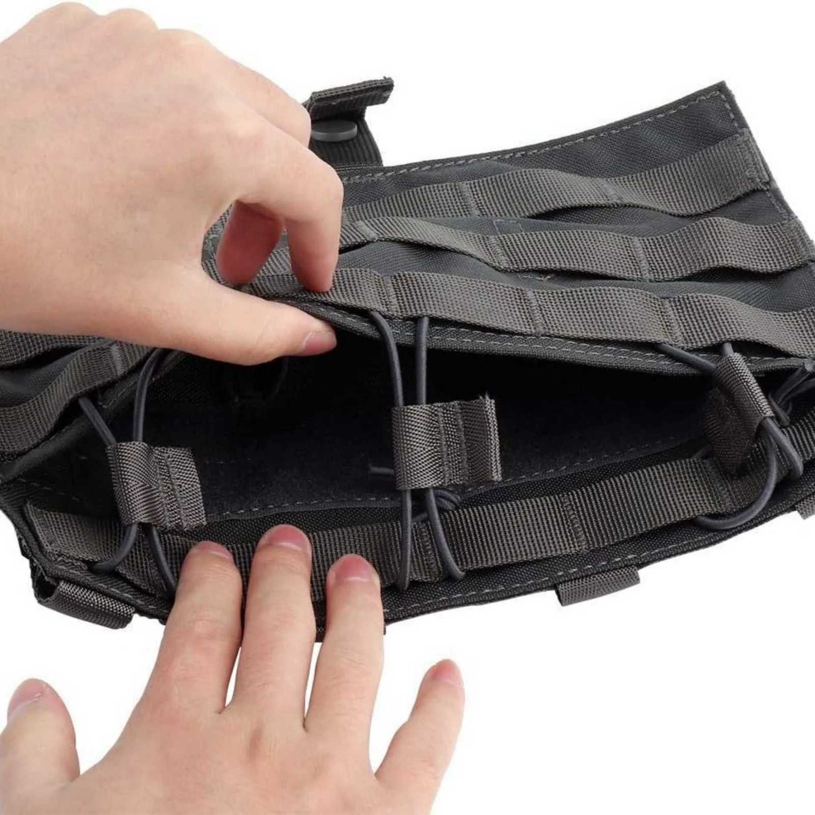 1 Tactical Series Accessories Tactical Vest Panel Front Flap Hanging Panel for Tactical Chest Rig Hunting Vest Carriers XJ251114