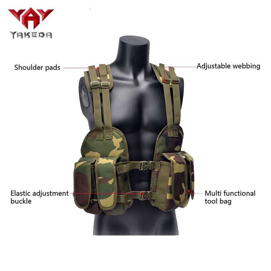 YAKEDA Multi-functional Seal Training Vest Outdoor Protection Training Vest Camouflage Vest XJ251114
