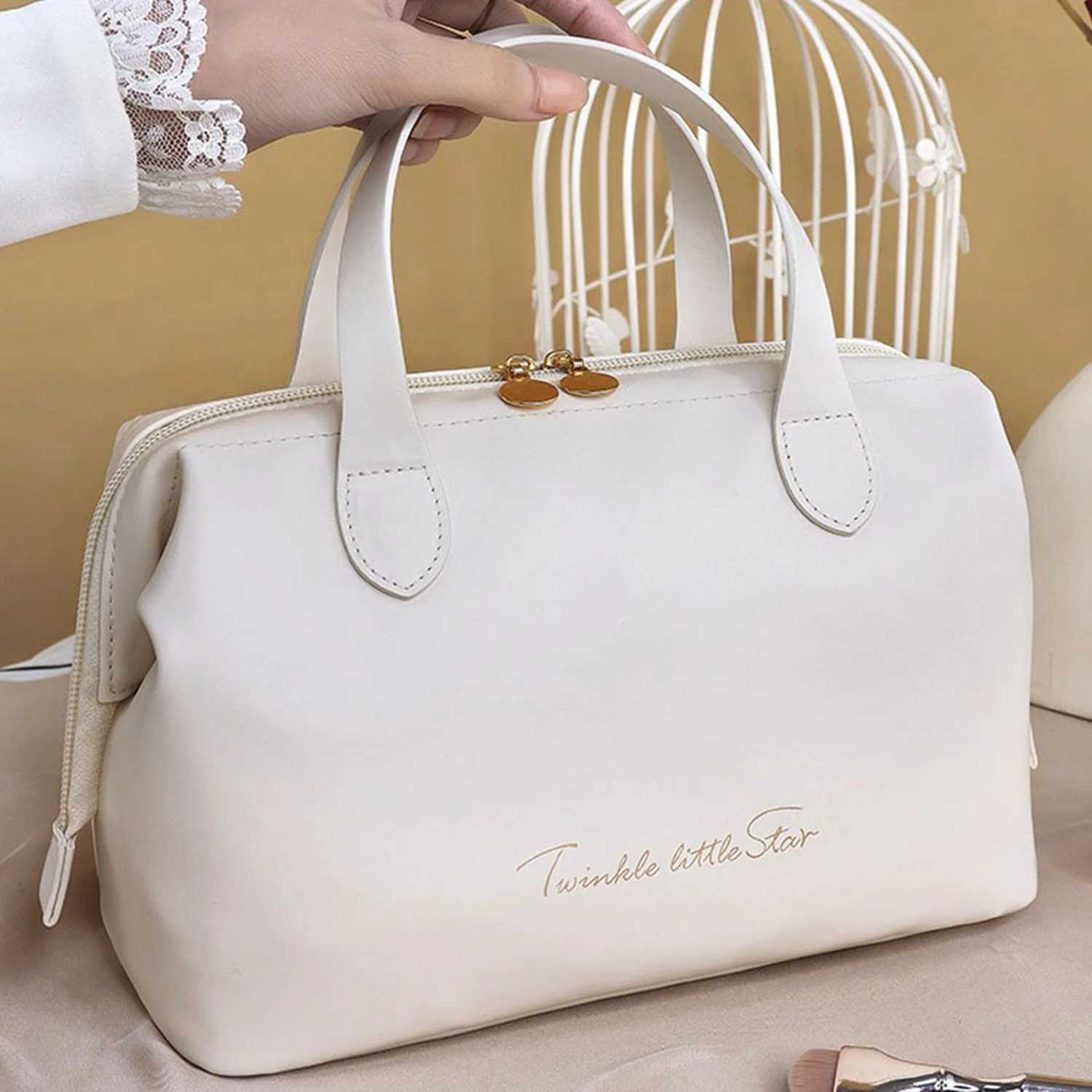 1 piece/2 piece cosmetic storage bag large capacity travel toilet bag cosmetic bagXJ250415