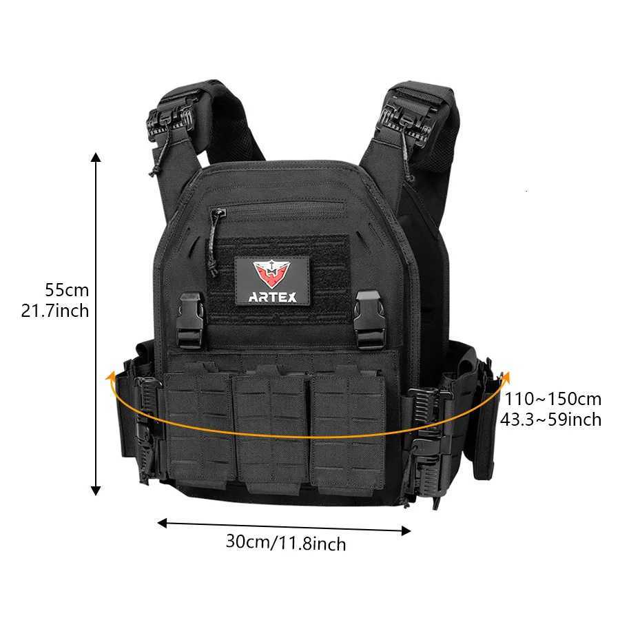 Artex Outdoor Multi-Functional Quick Release Training Vest Equipment Protective Jacket XJ251114