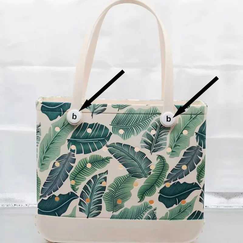 Borg bag button EVA rubber beach storage basket replacement plastic button plastic repair rivet jelly Borg bag accessories W250415