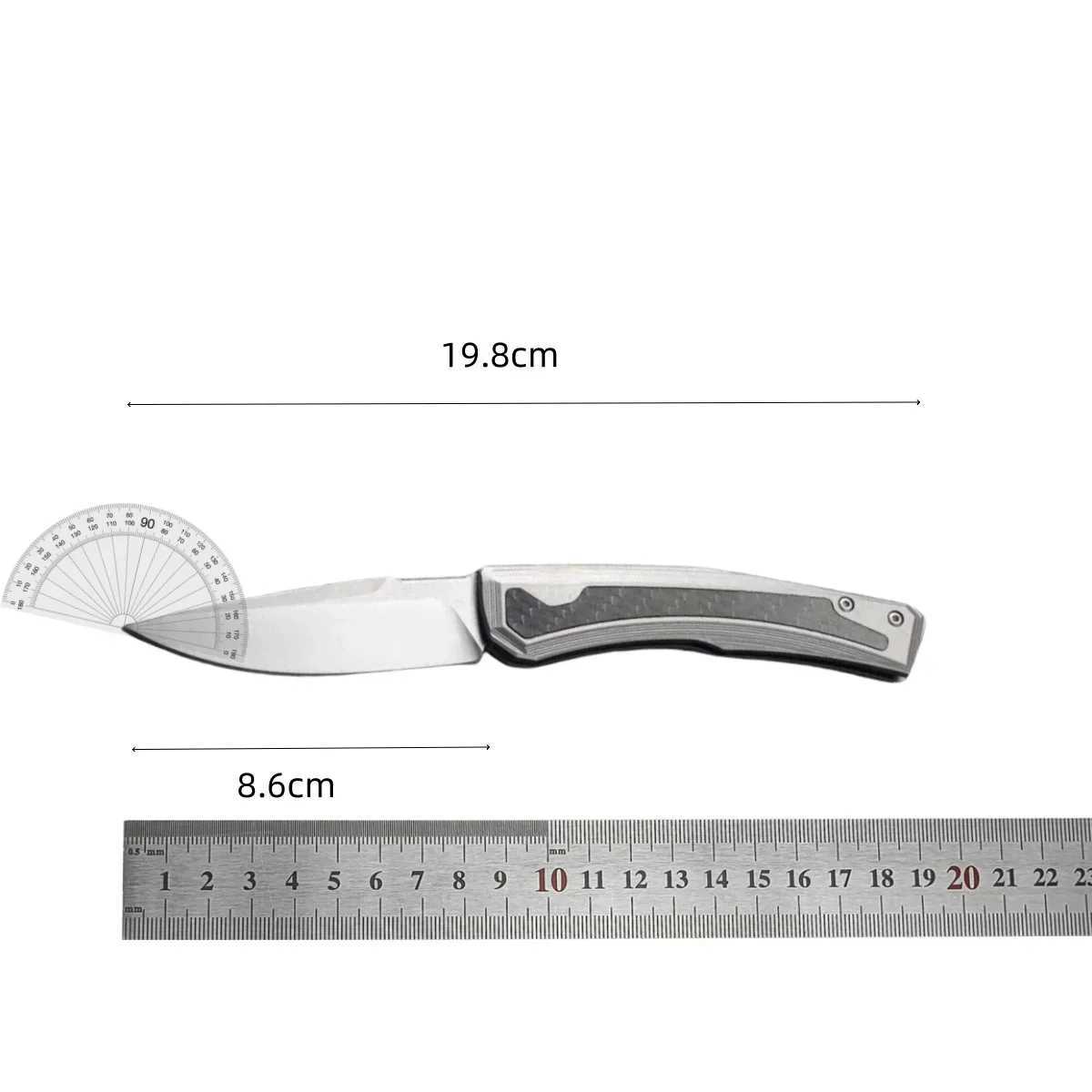High quality 0556 pocket folding knife 9cr13 blade carbon fiber handle hunting outdoor survival knife Edc tactical camping toolXJ250415