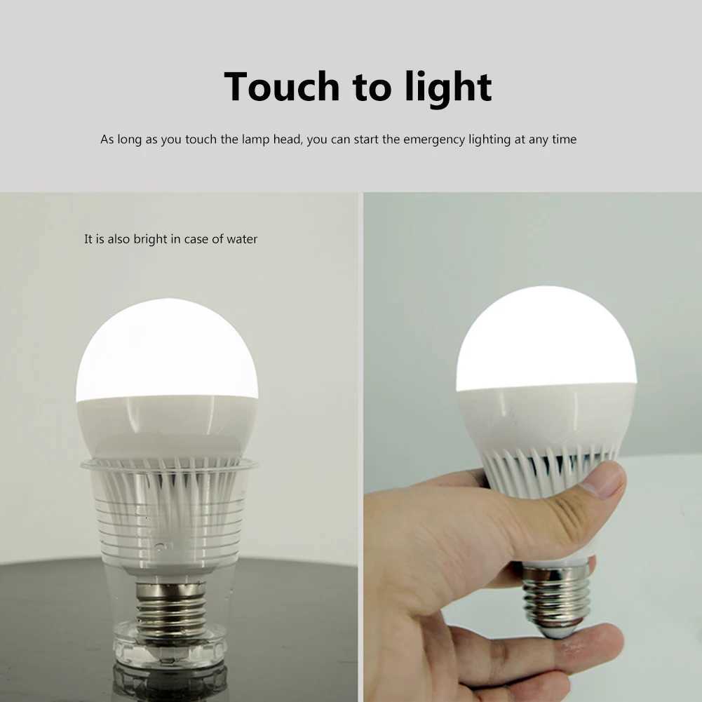 Outdoor USB Rechargeable LED Lamp Bulbs High Brightness Emergency Light Bulb Camping Fishing Portable Lantern Night Lights Bulb M251115