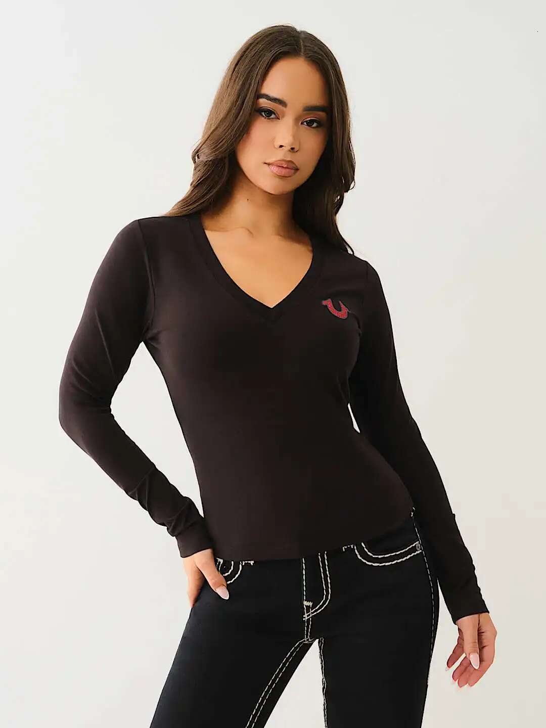 Vintage Buddha Graphic Shirts Haruku Y2k Tops Goth Long Sleeves Oversized T Shirt Streetwear Gothic Women Clothing