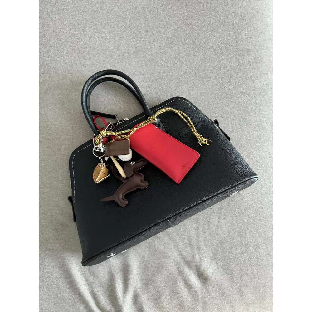 Mm Women's Bags Small Niche Design Simple Commuting Large Capacity Handbag New Versatile Frosted Leather Full Bag For Women