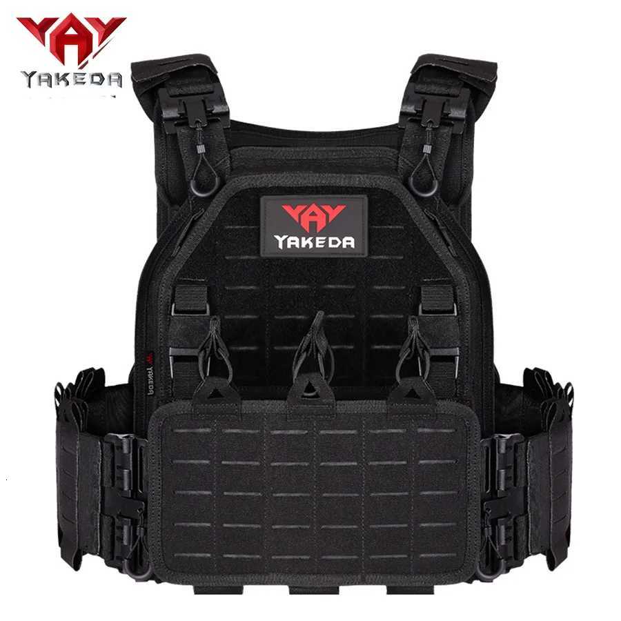 Yakeda 2022 new MOLLE training vest outdoor training vest 1000D waterproof and wear-resistant XJ251114