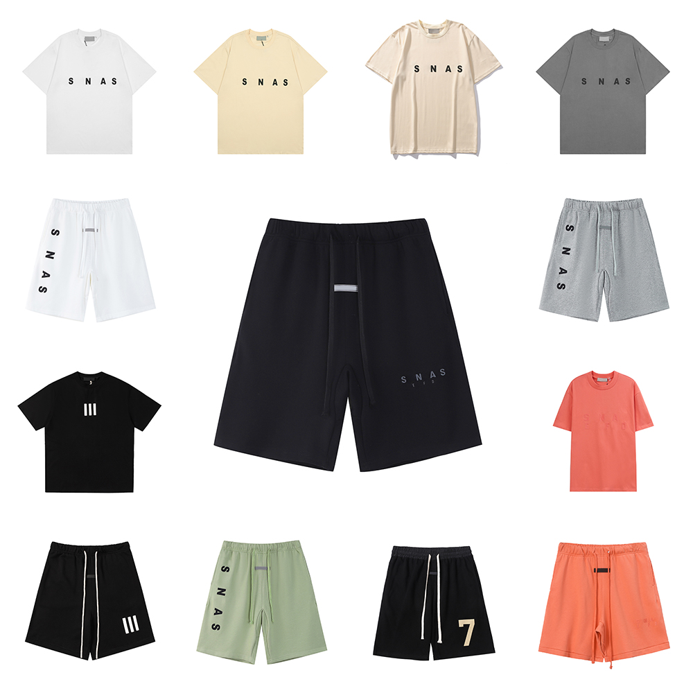 designer Mens essential shirt Glued Letter Pattern Short Sleeve Leisure Loose Womens T-Shirt High Street Couple Clothing