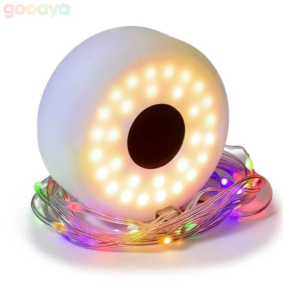 LED Camping Lamp Strip Atmosphere 10M Length Waterproof Recyclable Light Belt Outdoor Garden Decoration Lamp for Tent Room M251115