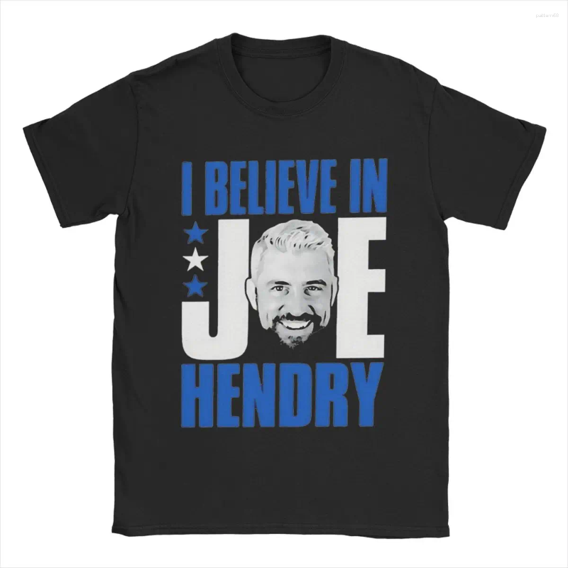 Men's T Shirts Joe Hendry Wrestling JH Merchandise For Men Women Cotton Funny Wrestler Sports T-shirt Short Sleeve Clothing Adult