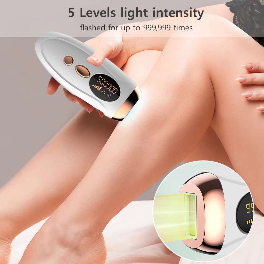Permanent Epilator 999999 Flashes Professional Painless Laser Hair Removal Hine For Women Body Facial Legs Bikini E
