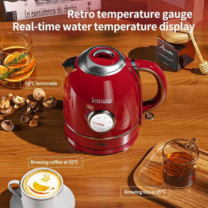 European-style retro electric kettle 13L large capacity constant temperature and heat preservation a great home item Y251114