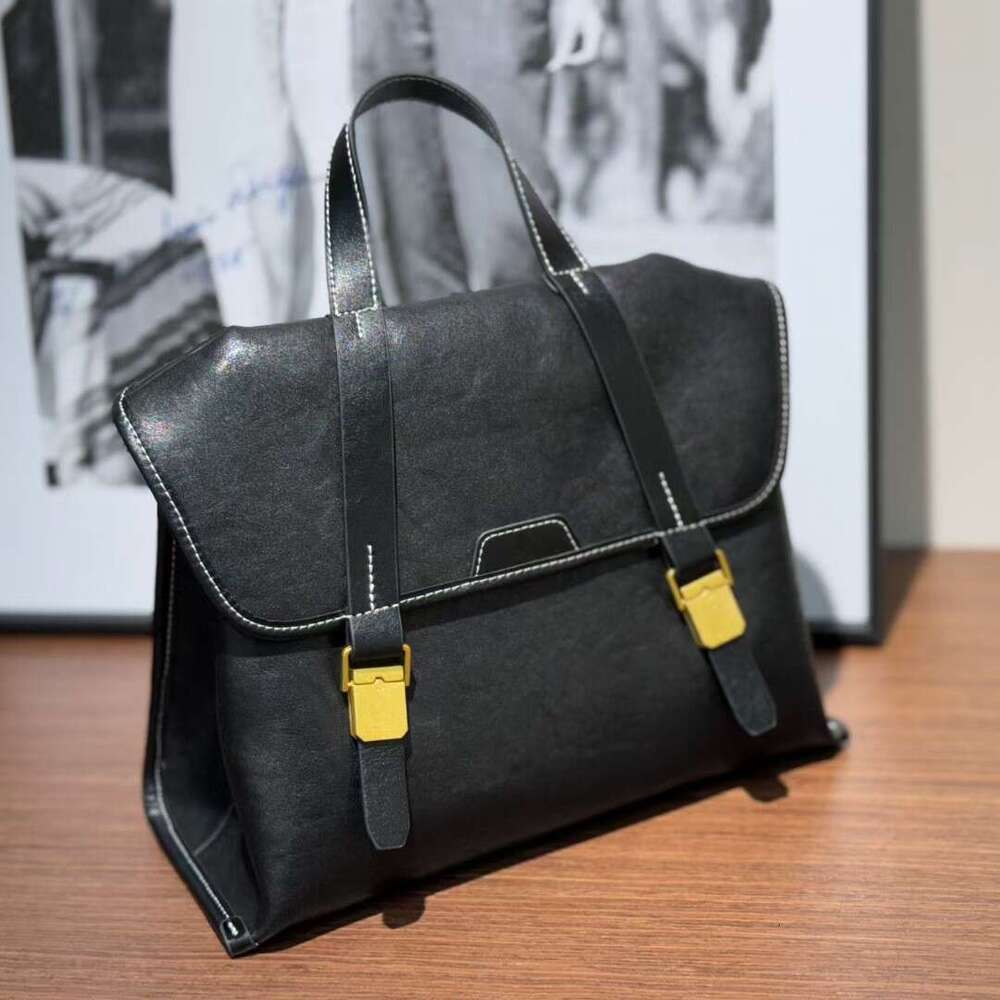 Mm Women's Bags Travel Made Of Vegetable Tanned Cowhide, Single Shoulder Crossbody Bag For Commuting, High-End Briefcase, Large Capacity Backpack