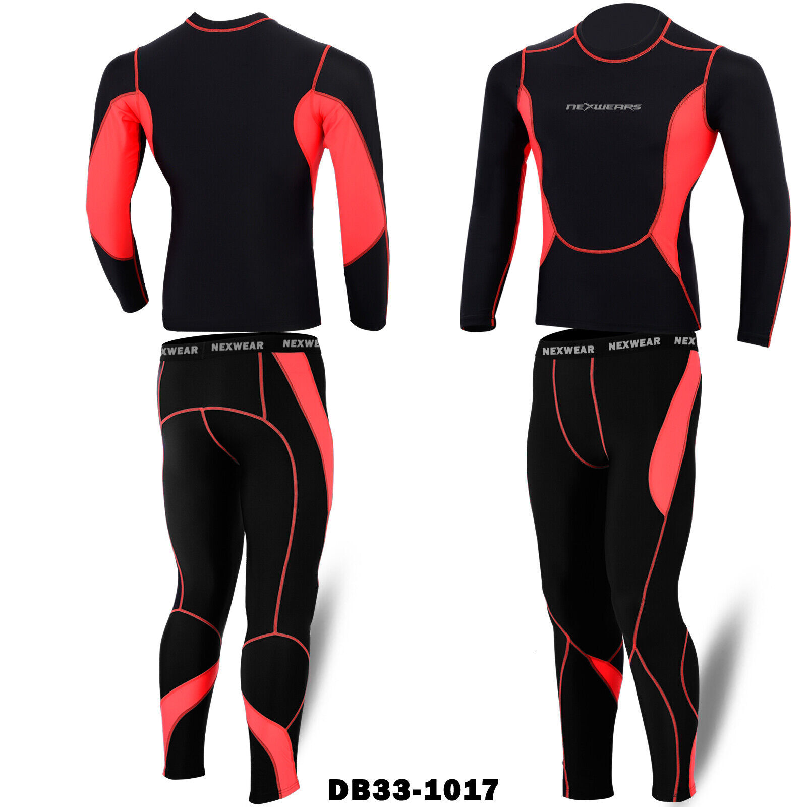 Compression Sports Mens Activewear Suit Cycg Base Layer Tops Under Tights