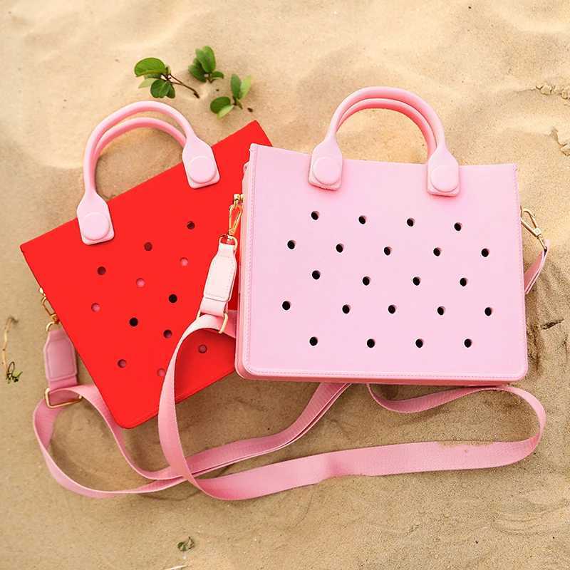 1 piece of EVA womens shoulder strap handbag pink portable handbag casual and fashionable date bag suitable for shopping travel and dating W250415