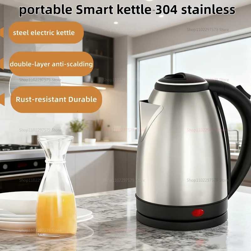 304 Stainless Steel Smart Kitchen Portable Large Capacity 20L Fast Boiling Water Practical Electric Kettle Kitchen And Office Y251114