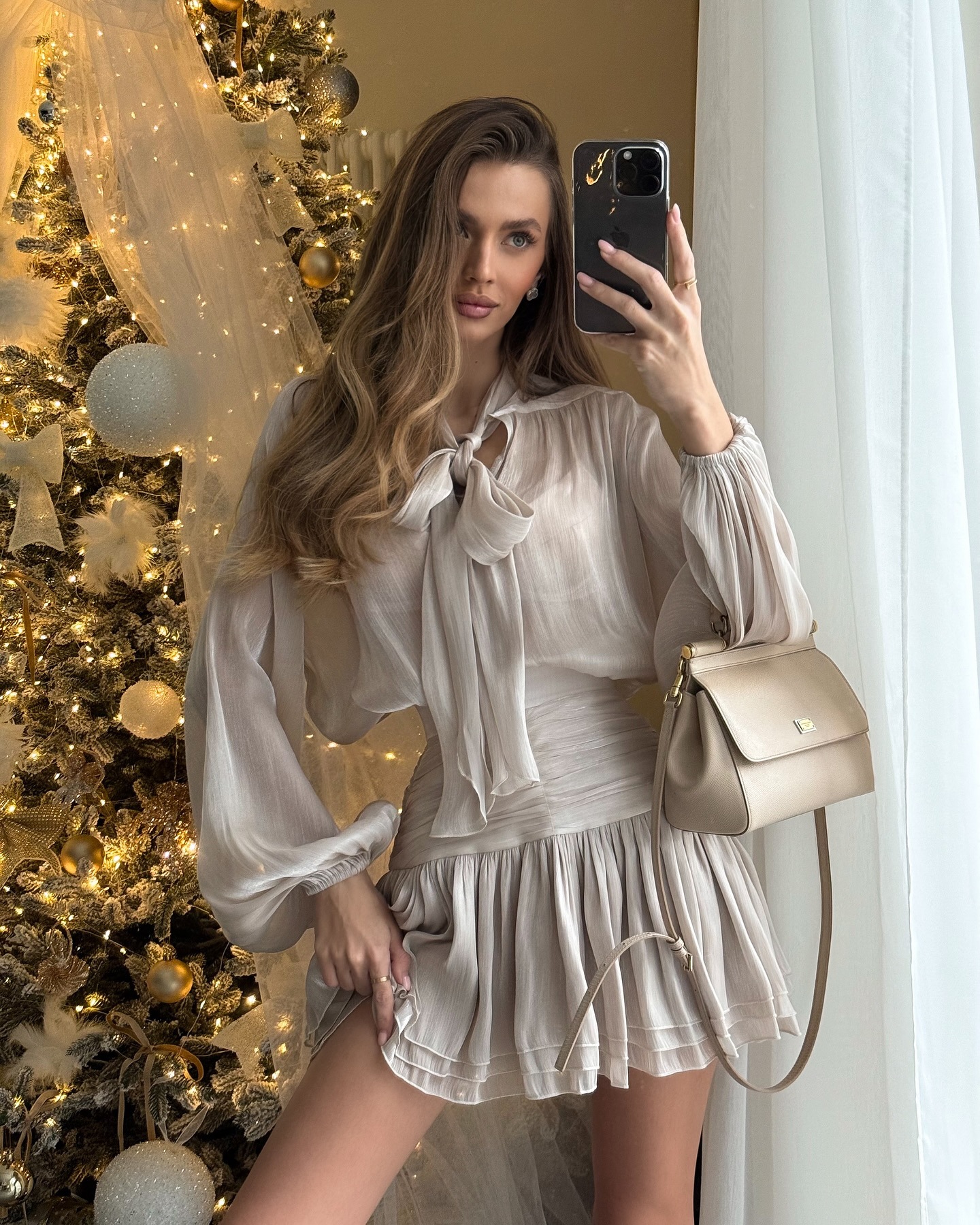 New free shipping designer dresses for womens casual dresses sliver khaki green Summer new Bow tie top high waisted pleated skirt