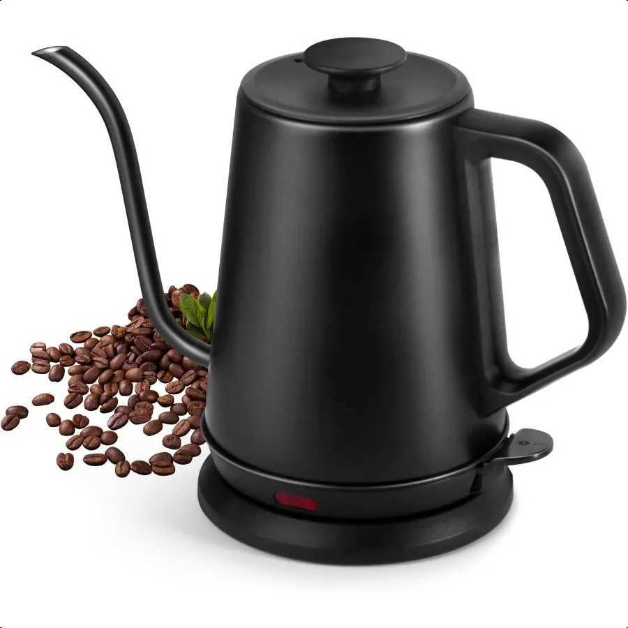 1L Electric Gooseneck Kettle Tea Kettle for Boiling Water Gooseneck Electric Kettle for Coffee and Tea Fast Boiling for Pour Ov Y251114