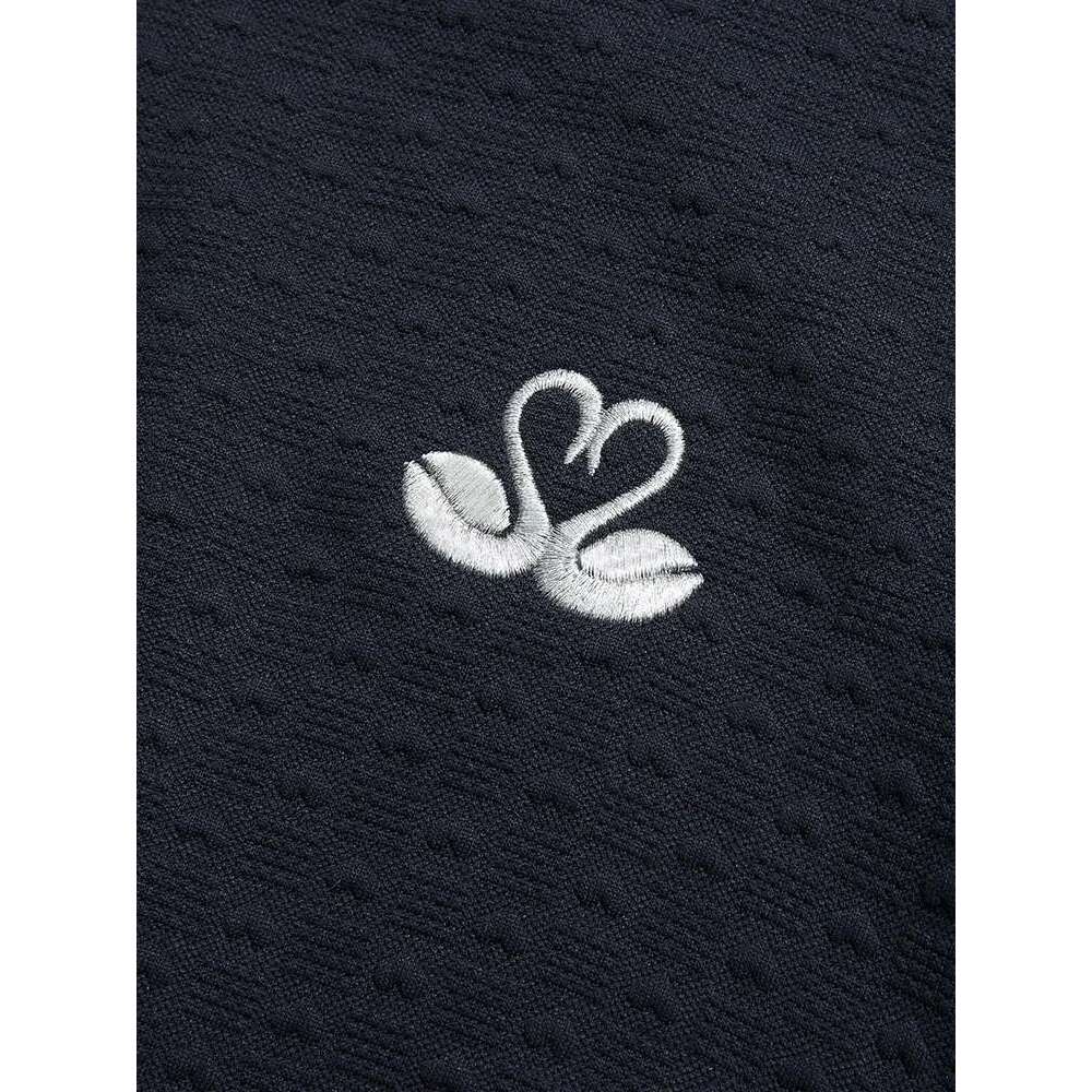 Embroidery Royal Blue Fall Clothes 2024 Women Casual Short Coat Office Lady Solid O-Neck Basics Jacket 2244185831