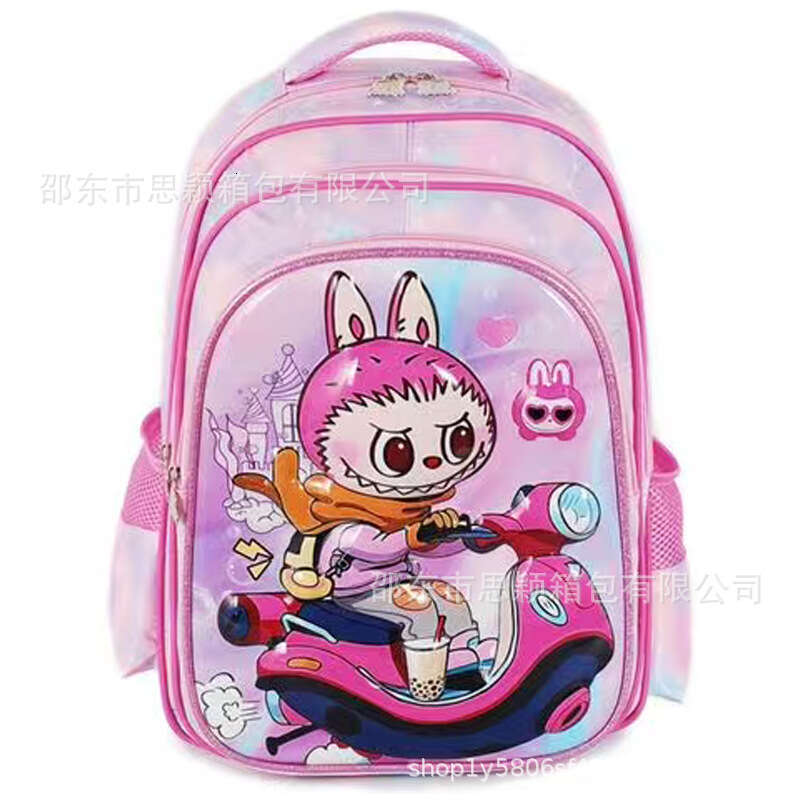 New LABUBU Cute Cartoon Boys and Girls Elementary School Students Trendy Large Capacity Leisure Backpack