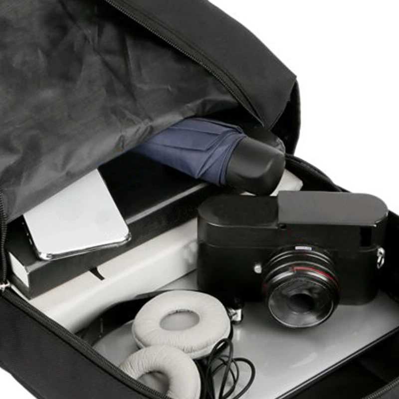 Mens double-shoulder bag business computer bag large capacity travel bagW251114