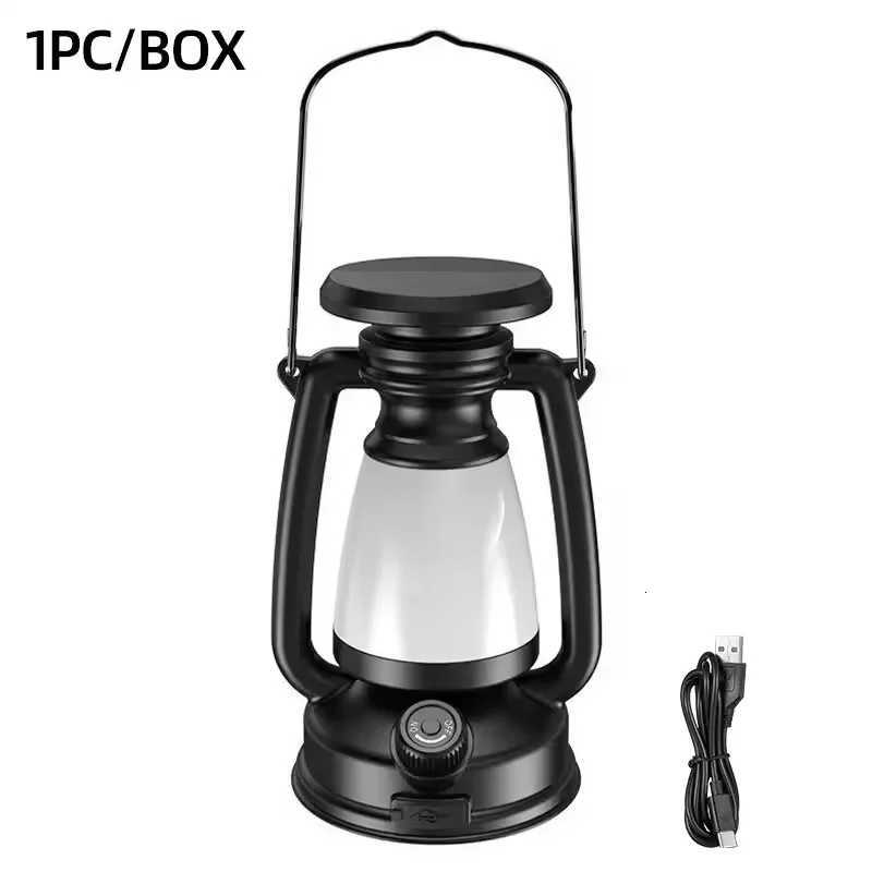Outdoor Camping Bar Light Charging Decoration Atmosphere Light Retro Horse Light Led Desk Lamp Table Light Lantern Home Decor M251115