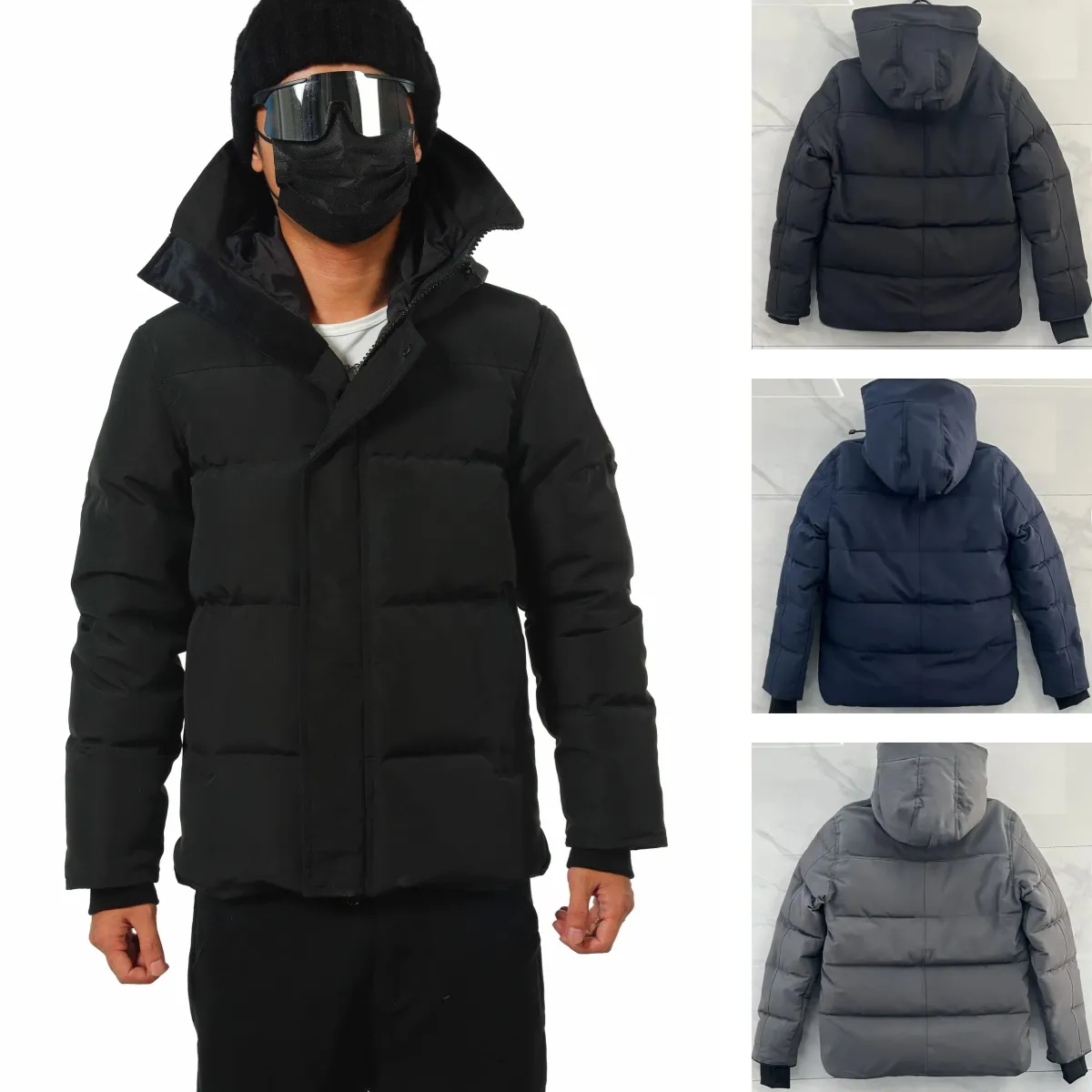 Mens down jackets designer lightweight women hooded quilted fleece black parkas doudoune homme daunenjacke manteau puffer winter coat