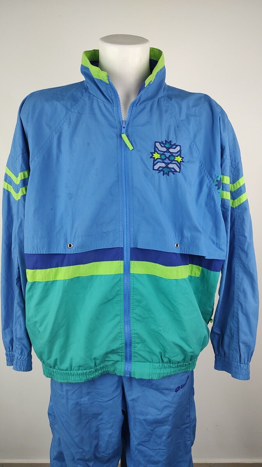 Two Lot Complete Pieces Size XL Tracksuit Jacket Pants Men Sport