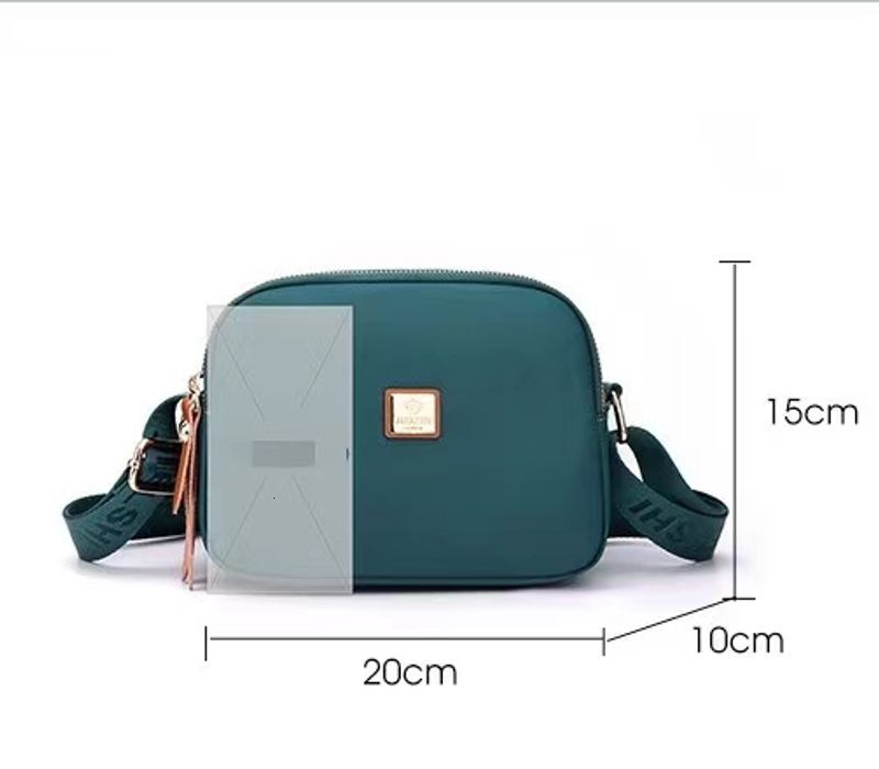 New Arrivals Women Soft Lightweight Nylon Crossbody Shoulder Handbags Cosmetic Storage Bags Gifts
