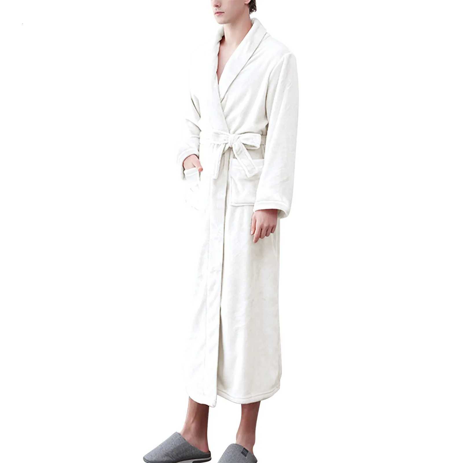 100 Cotton Bathrobe For Men Long Thick Absorbent Terry Bath Robe Kimono Men Towel Bathrobe Plus Sleepwear Women Dressing Gown C251115